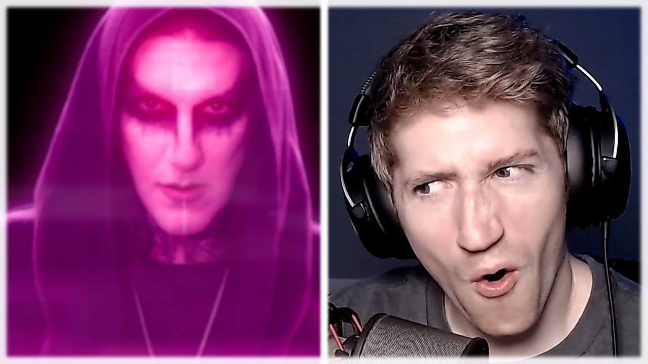 Крис реагирует на песню Motionless In White - Afraid of the Dark