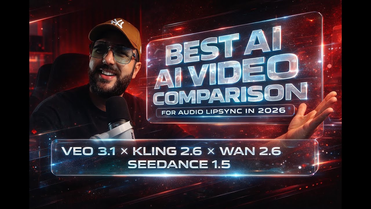 Best AI Lip Sync in 2026? Veo 3.1 vs Kling 2.6 vs WAN 2.6 vs Seedance 1.5