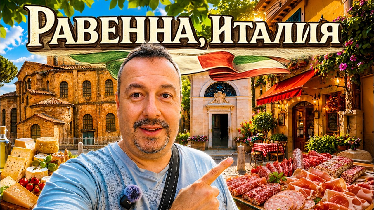 Ravenna, Italy: Old Town, Market, Sea, Wine, and Local Cuisine.