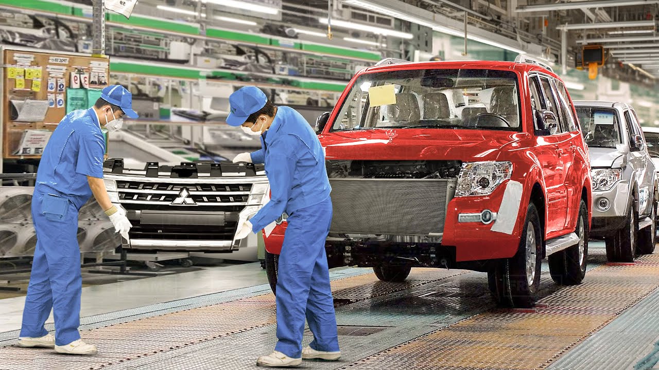 How They Produce the Mythic Mitsubishi Pajero Inside Best Japanese Factory