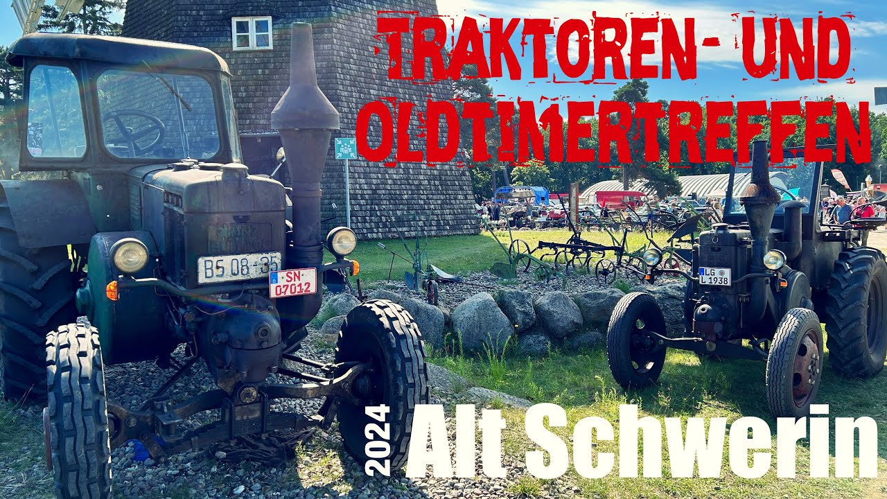Mit dem Lanz Bulldog unterwegs - Alt Schwerin - Traktorentreffen 2024 #lanzbulldog #classictractor