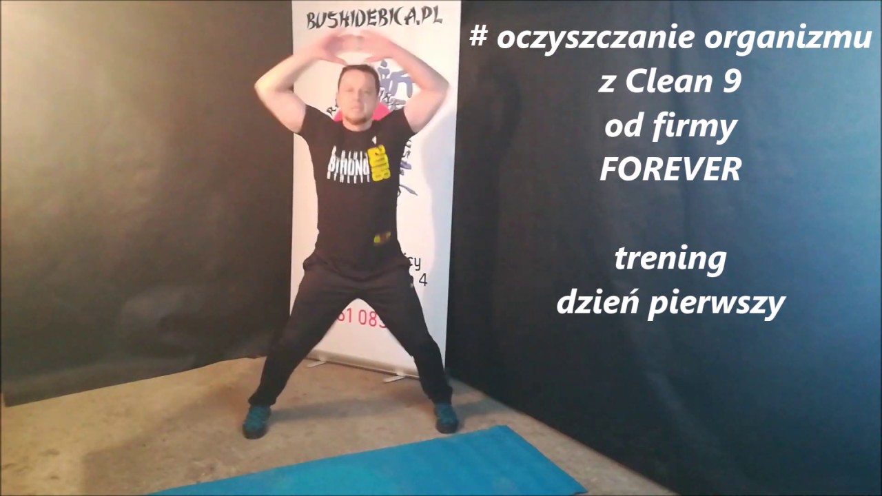 #Clean9 #Forever, #oczyszczanie organizmu, #trening  dzień pierwszy