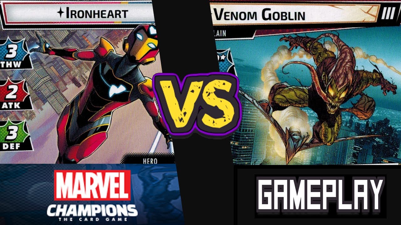Ironheart Vs. Venom Goblin (Expert) Marvel Champions Playthrough