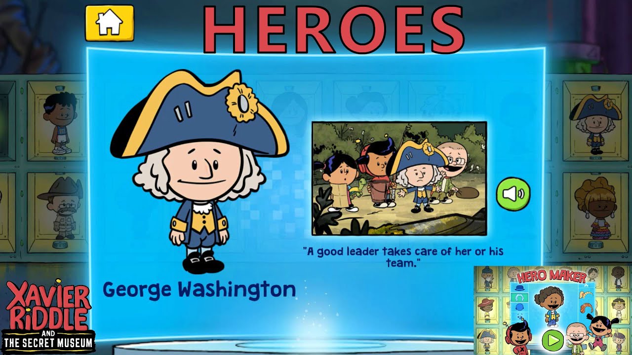 Xavier Riddle and The Secret Museum Hero Maker | PBS Kids | Heroes