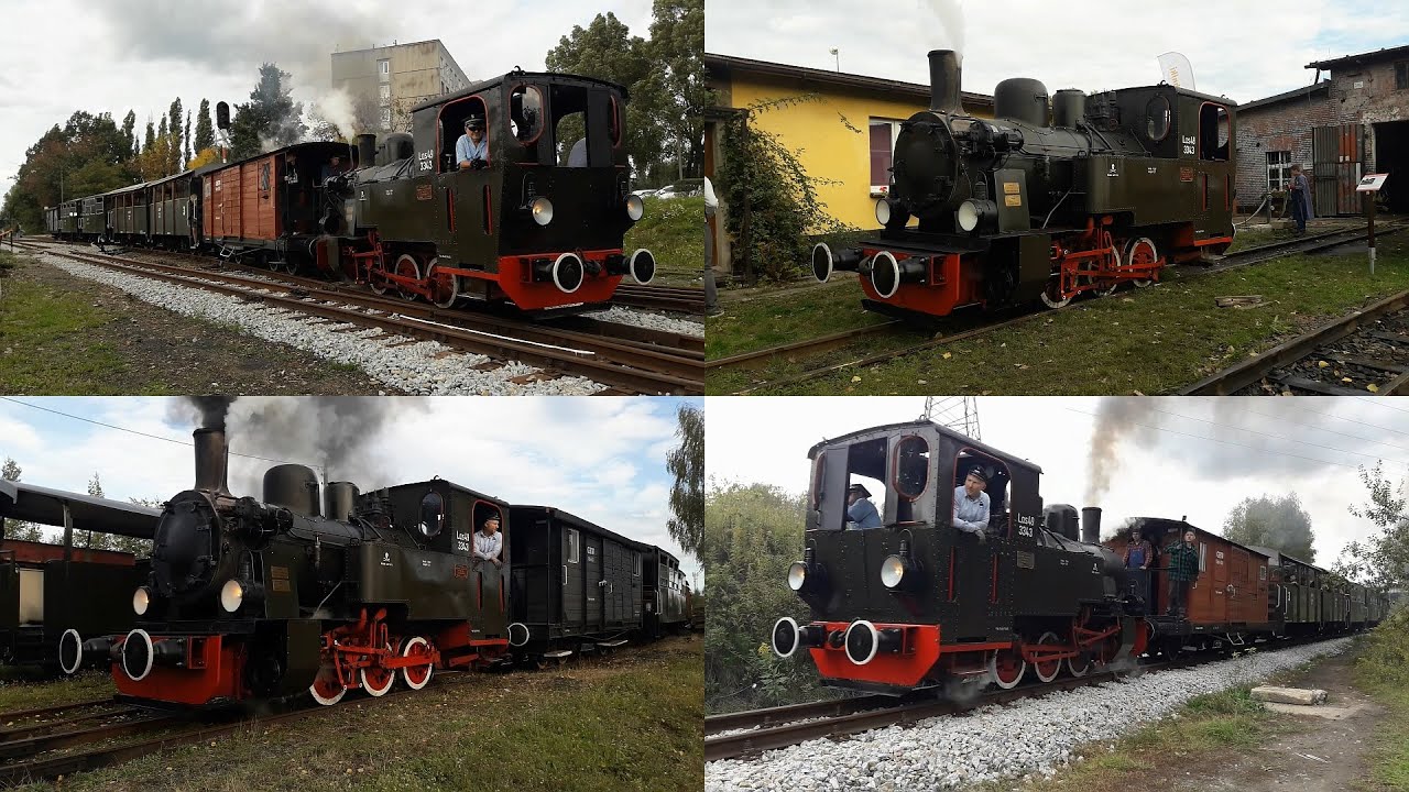 Bytom Karb Wąskotorowy - Las49 nr 3343 w kilku ujęciach