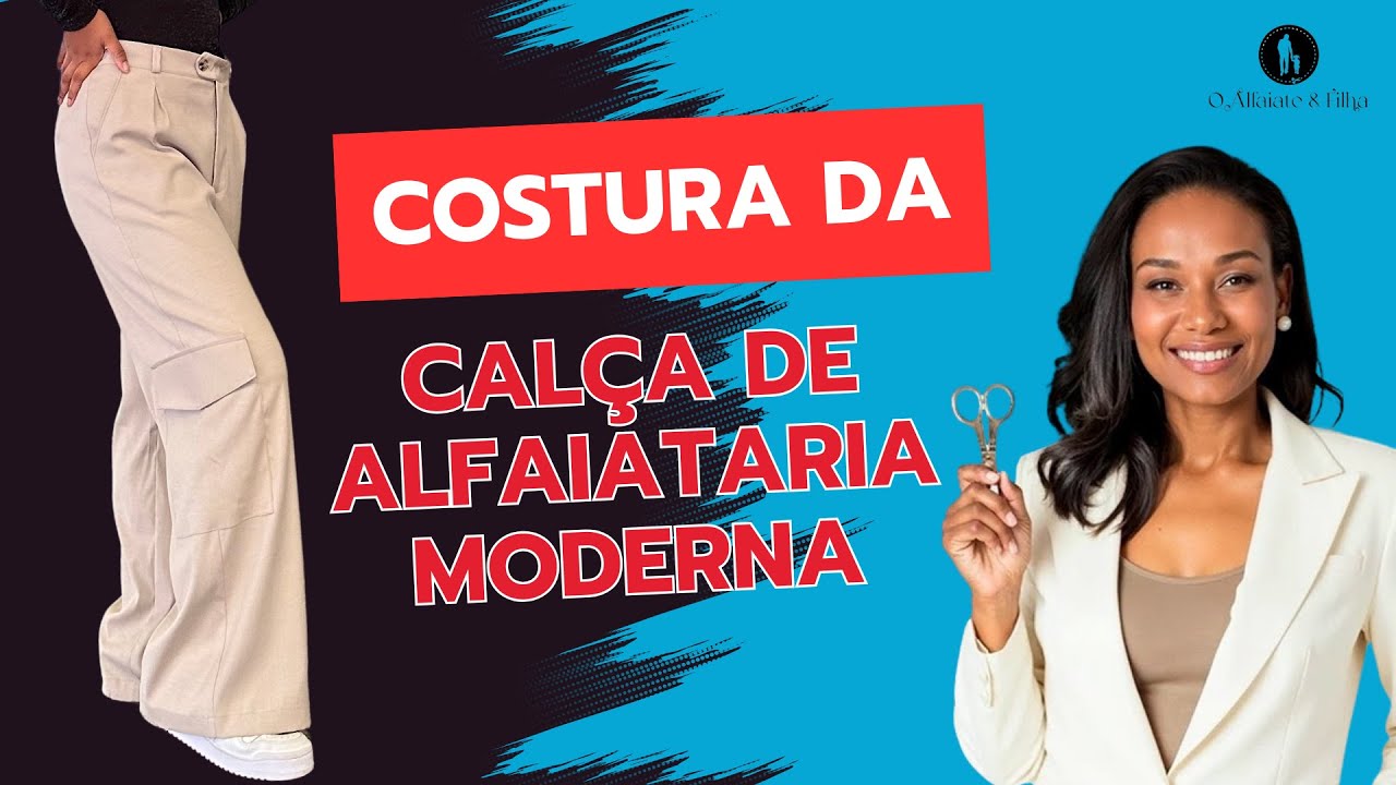 Costura Calça Fem. de Alfaiataria Moderna - CPC
