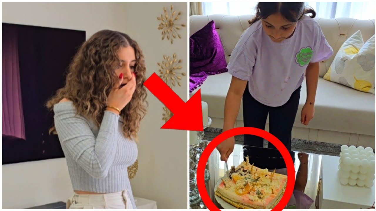 ELLE A DÉTRUIT MON GÂTEAU D'ANNIVERSAIRE ELLE EST TROP MÉCHANTE