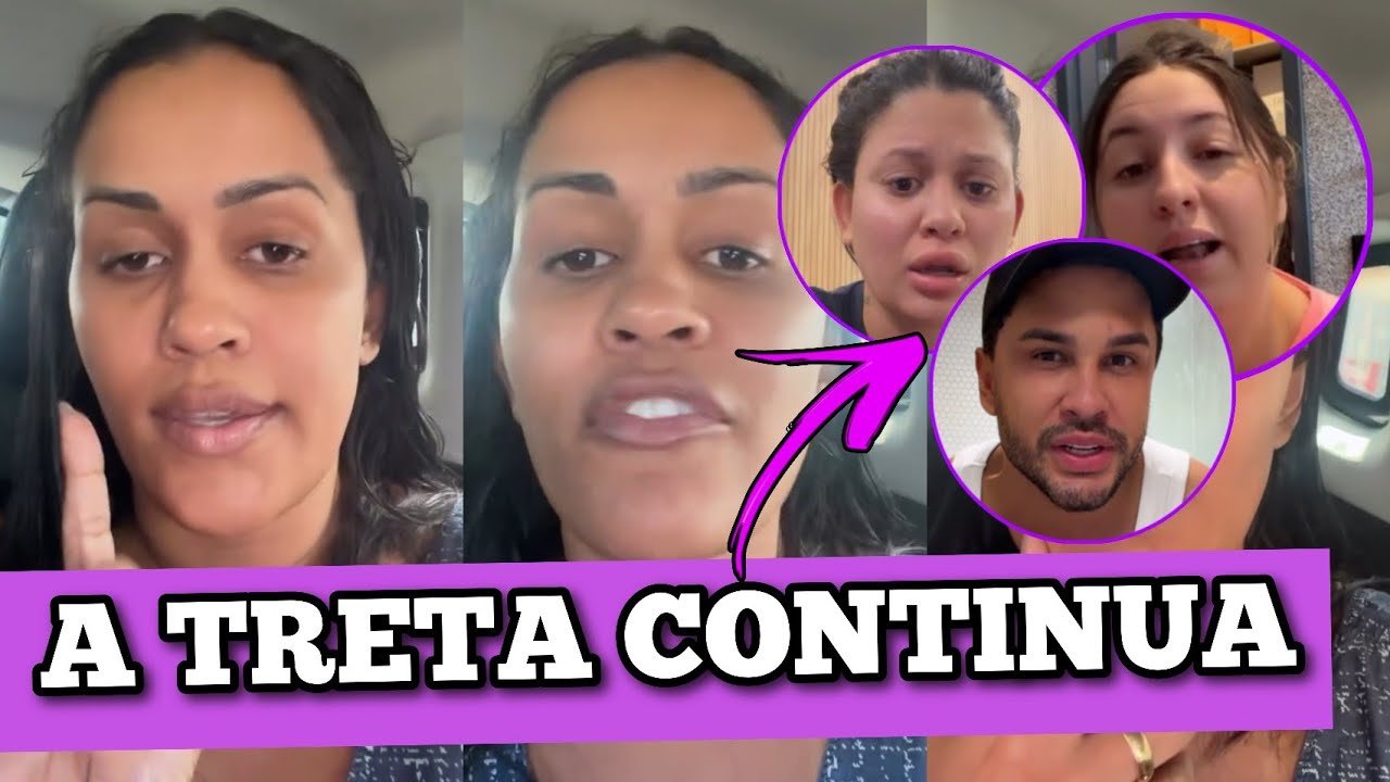 Gicely DETONA esposa de Thamara Maia e a TRETA CONTINUA 😱