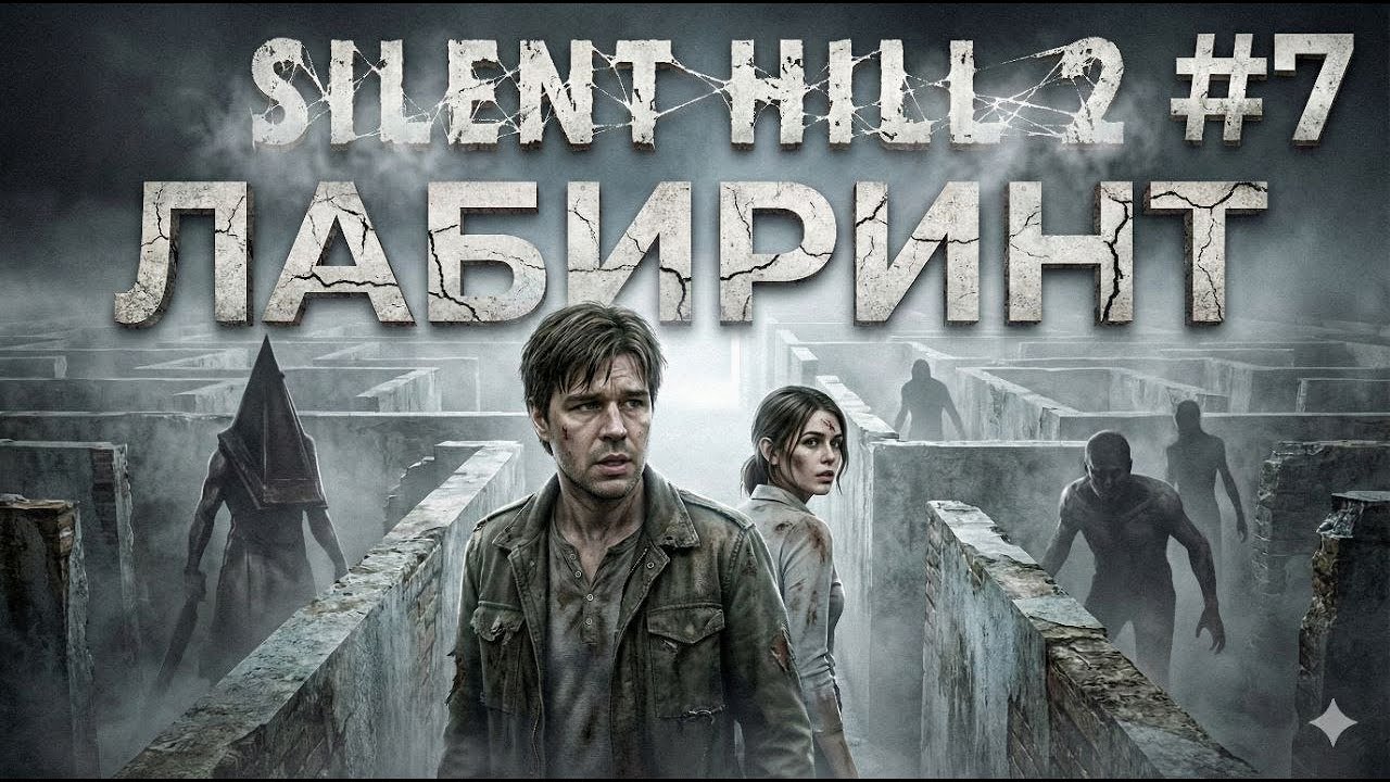 🔴 ПРОХОЖДЕНИЕ SILENT HILL 2 #7 🔴 ЛАБИРИНТ - САМАЯ ЖЕСТЬ  🔴