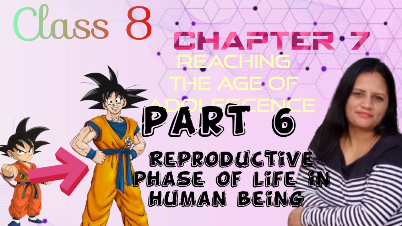 Reproductive Phase Of Life In Human Being|Class-8Science|Reproduction|Reaching The Age OfAdolescence
