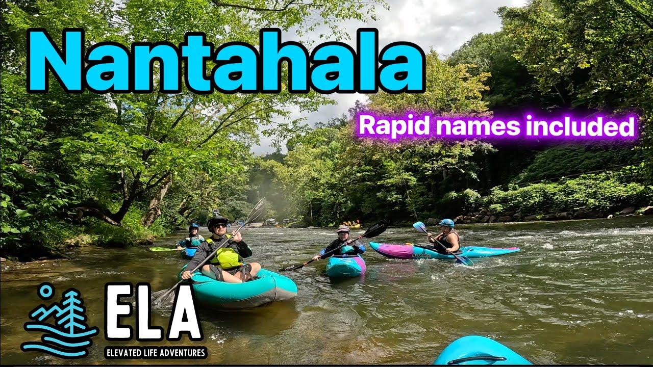 Kayaking Nantahala River - Rapid Names Included