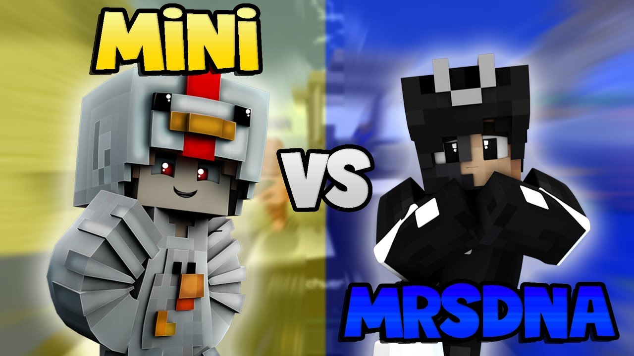 minimichecker vs. ragender MrsDNA !! Episches Bedwars 1vs1 | Minecraft Bedwars