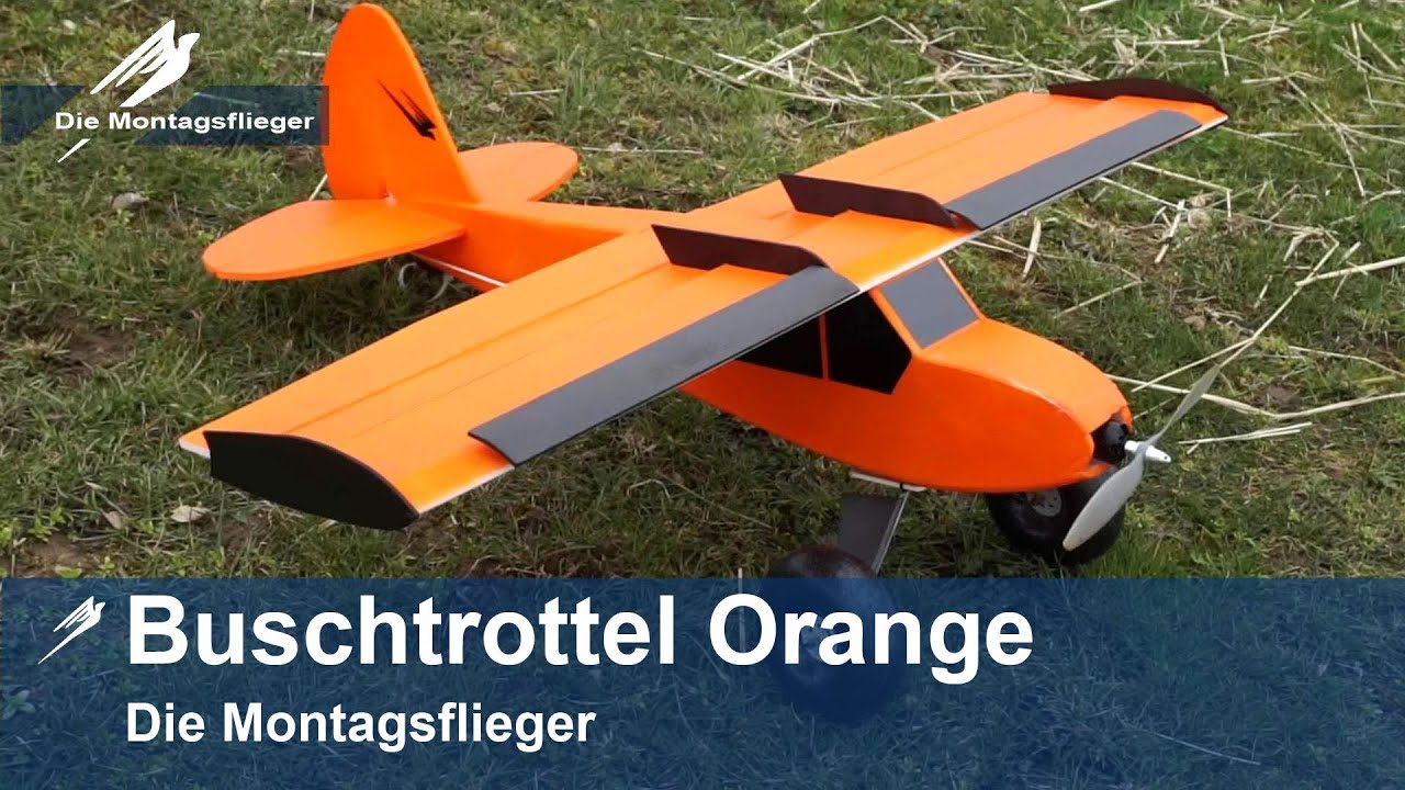 Die Montagsflieger Buschtrottel Orange