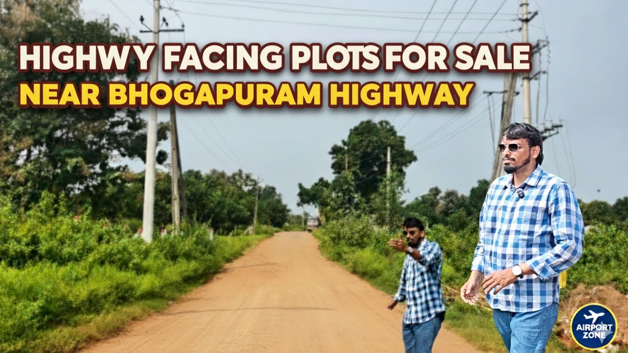 222 Sq Yards Highway Facing Plot for Sale Near Bhogapuram | Vizag Real Estate
