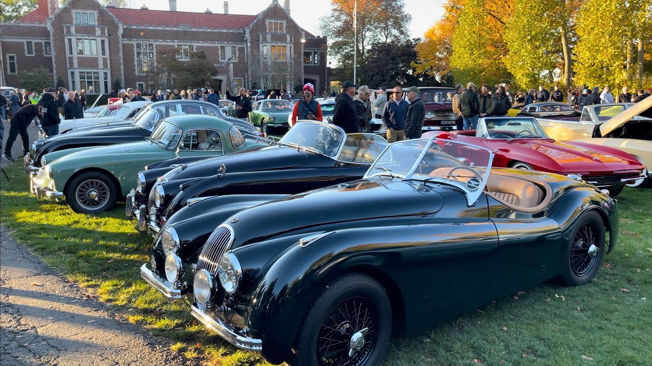 I WENT TO CAFFEINE & CARBURETORS 2024 SEASON CLOSER IN NEW CANAAN CONNECTICUT… PT1