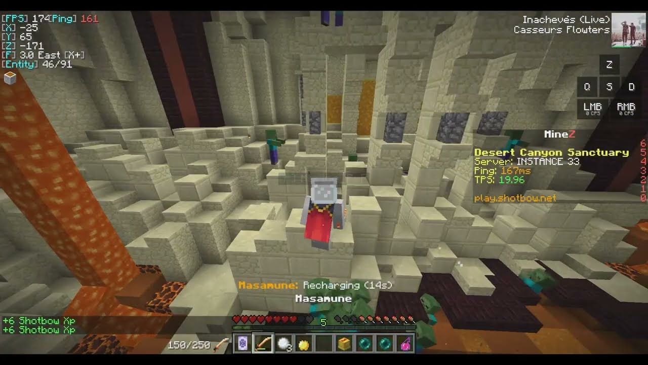 MineZ || Desert Canyon Sanctuary Solo No Armor