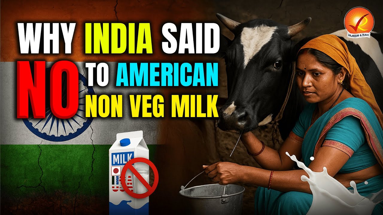 Why India Won’t Open Its Dairy Market to the USA? | Vajiram and Ravi