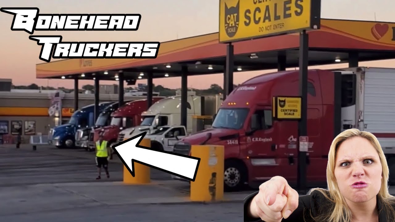 TRUCK STOP KAREN против CR ENGLAND | BONEHEAD TRUCKERS OF THE WEEK