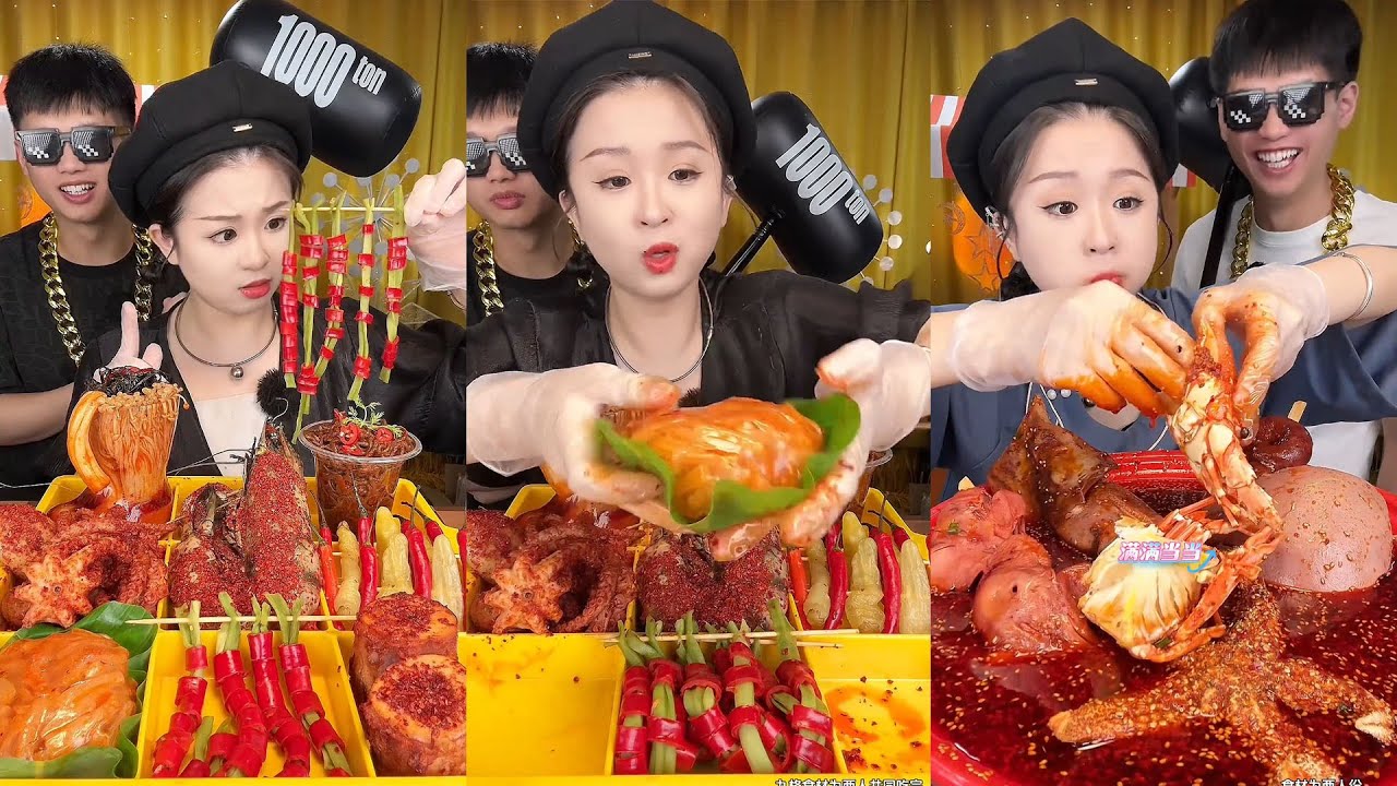 Thử Thách Ăn Hết Các Loại Đồ Ăn Của 2 Anh Em (Phần 234) [Tổng Hợp] - ASMR