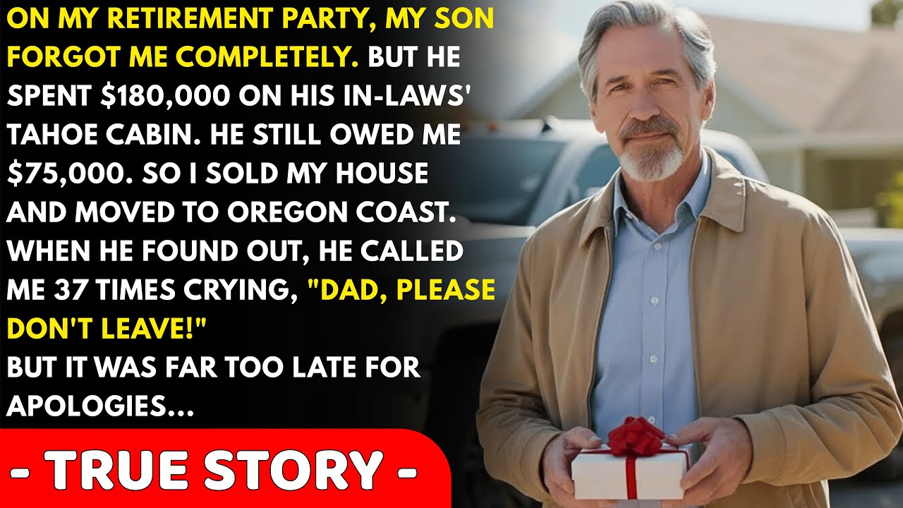 On My Retirement Party, My Son Forgot Me Completely But Spent $180,000 On His In-Laws' Tahoe Cabi...
