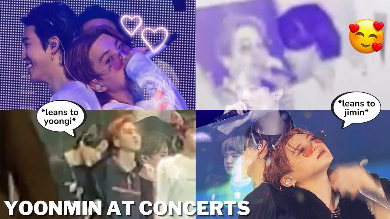 This what Yoongi & Jimin Do when they are in concerts o.o 🔥 | Yoonmin  analysis🐱💛🐣