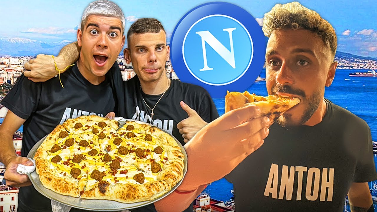 🍕 LA MIGLIOR PIZZA di NAPOLI con ANTONIO SBANCATORE e FIUS GAMER!!