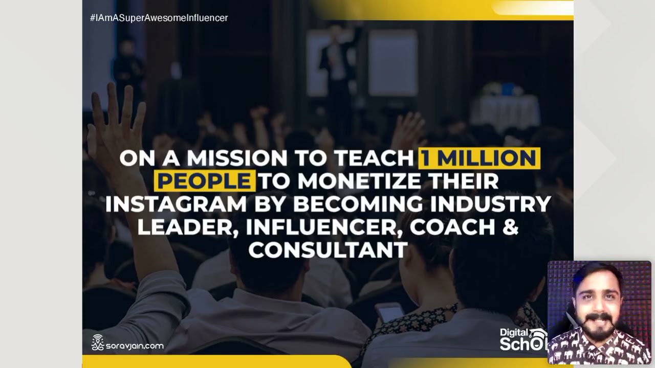 Grow and Monetise Your Followers #soravjain