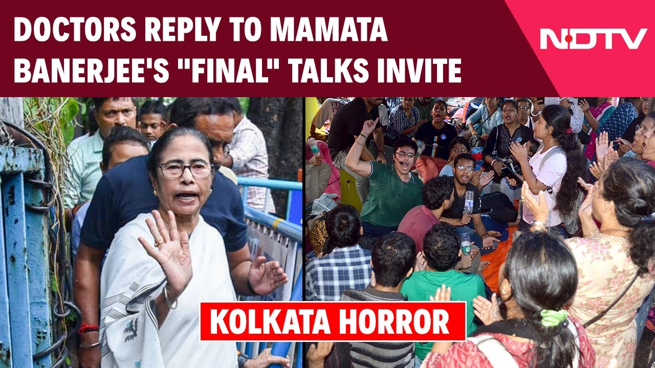 Kolkata Doctor Case | Doctors Reply To Mamata Banerjee's 