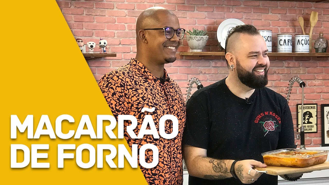 MACARRÃO DE FORNO NO MICROONDAS COM MICHAEL LEVINE