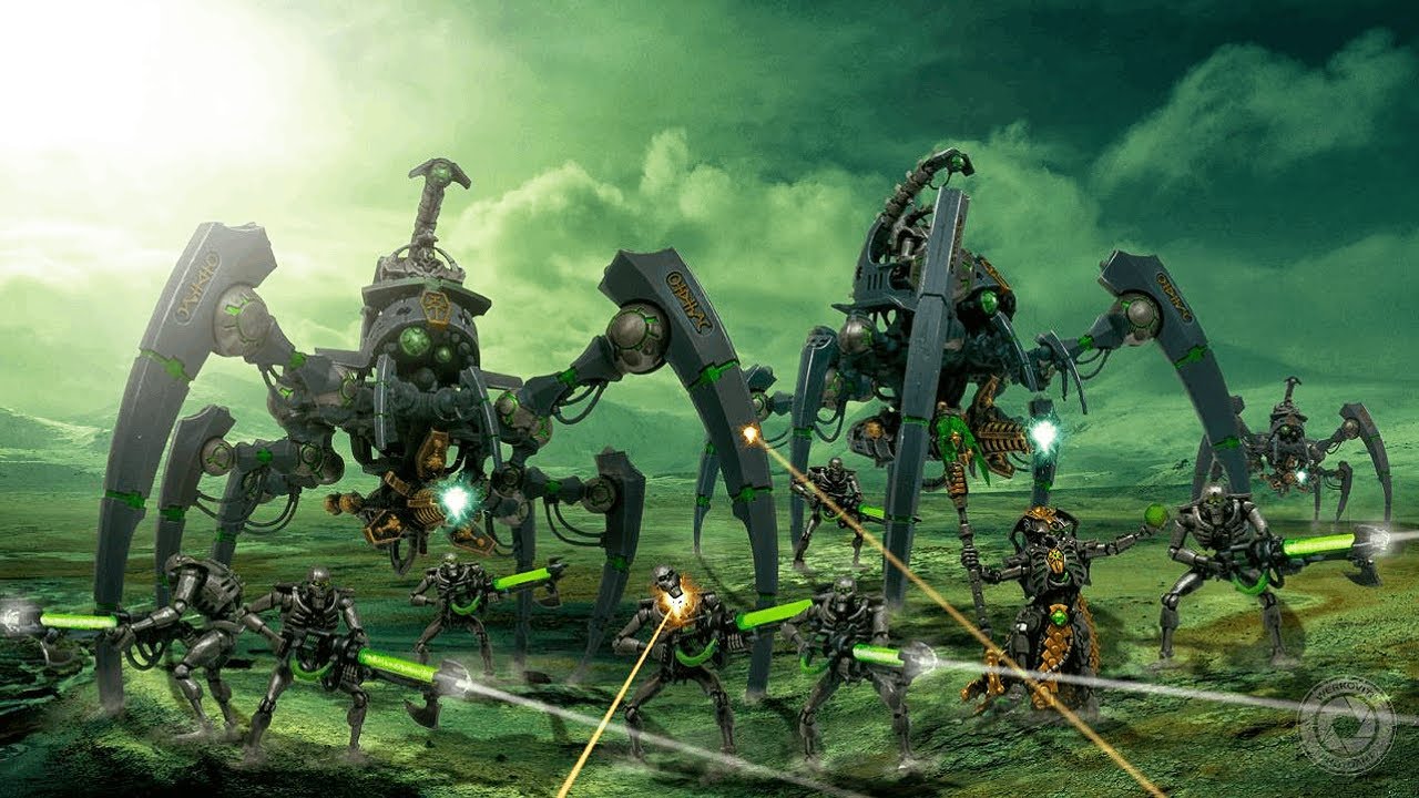 Unification Mod | Necrons vs Chaos vs Eldar vs Space Marines - Warhammer 40K: Dawn of War: Soulstorm