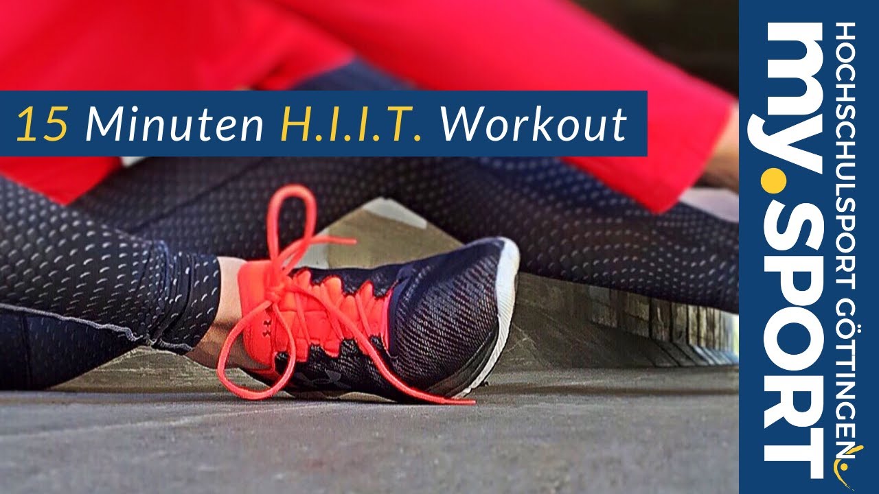 my.SPORT @ your.HOME – 15 Minuten H.I.I.T. Workout - FULLBODY 2.0 mit Anna und Josi