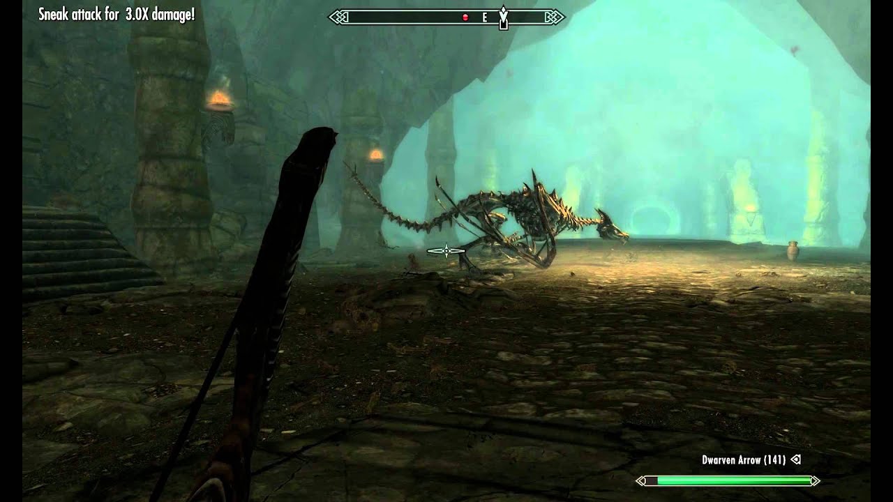 Skyrim: Skeletal Dragon