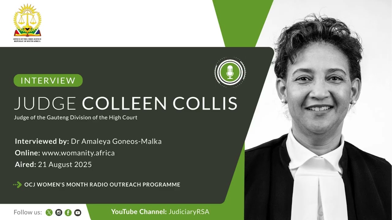 Judge Colleen Collis - Judge of the Gauteng Division of the High Court | Womanity - Women in Unity