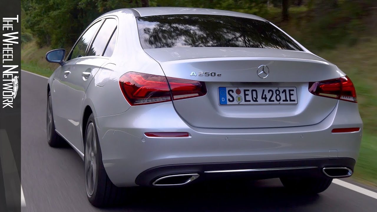 2020 Mercedes-Benz A250e Sedan PHEV | Iridium Silver | Driving, Interior, Exterior