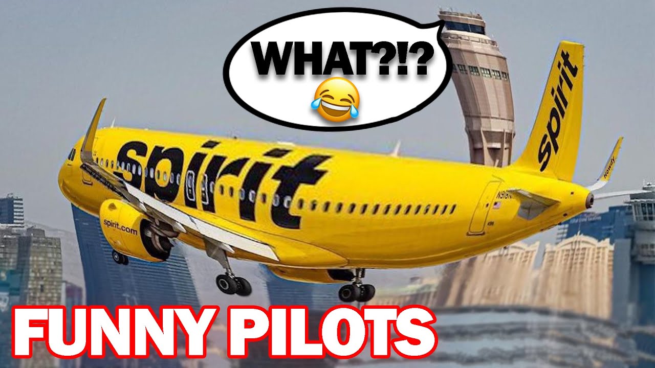 Flying Spirit Airlines be Like | Funny ATC Compilation #1 (Parody)