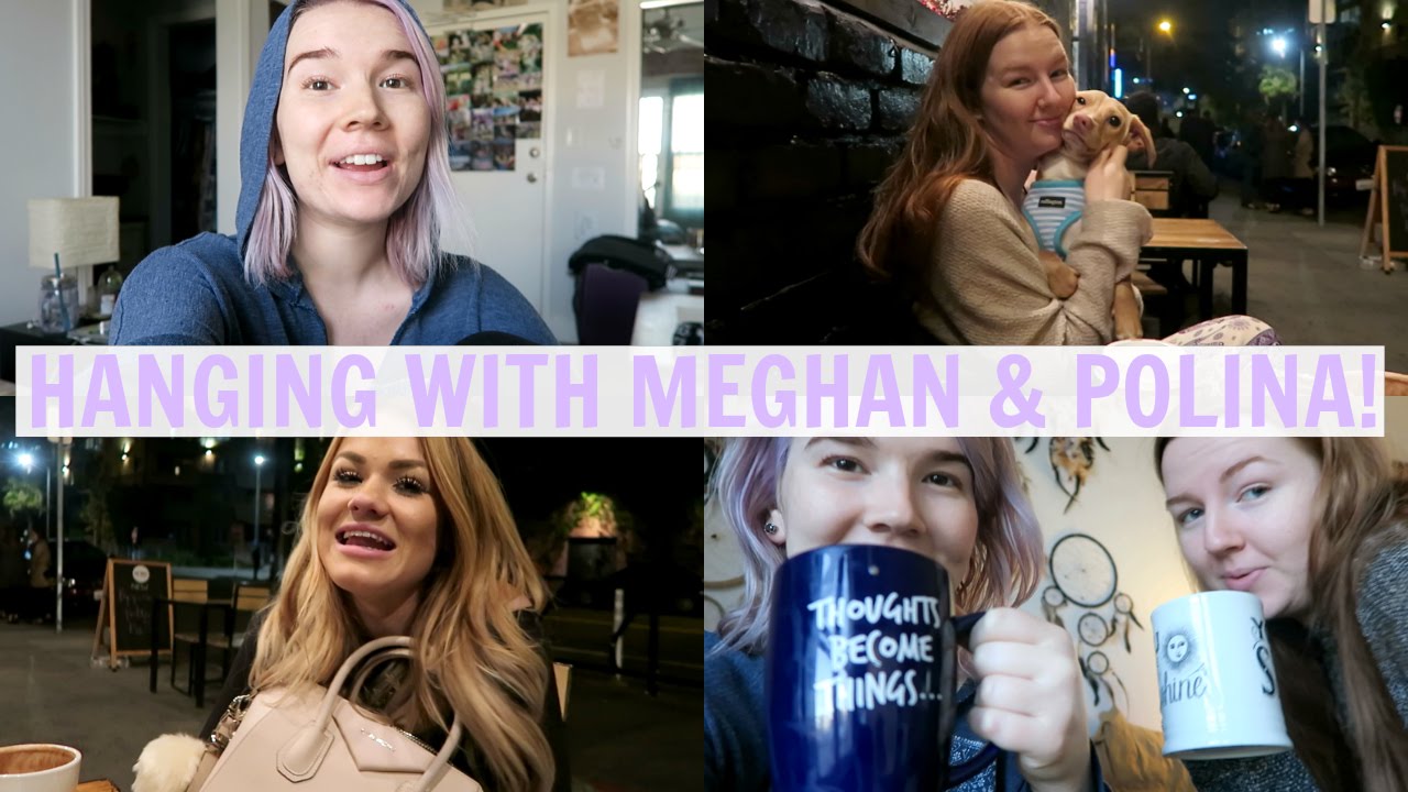 DAY WITH MEGHAN & POLINA | VLOGMAS #6