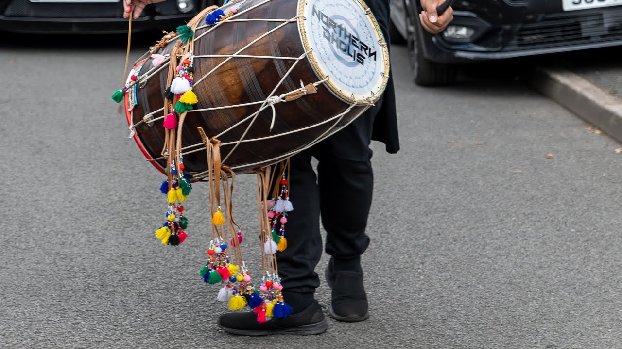 Asian Wedding Nikah with Marquee & Dhol Drummers.