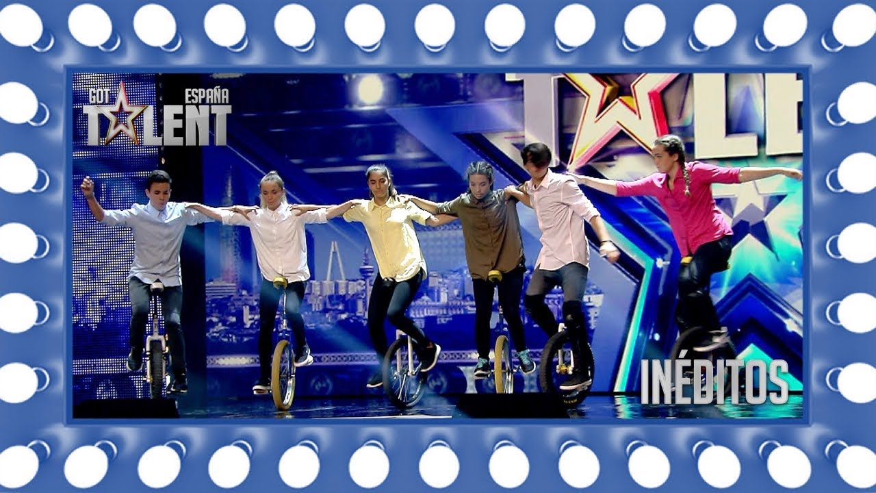¿Acrobacias en monociclo? ¡Estos jóvenes se atreven con todo! | Inéditos | Got Talent España 2018