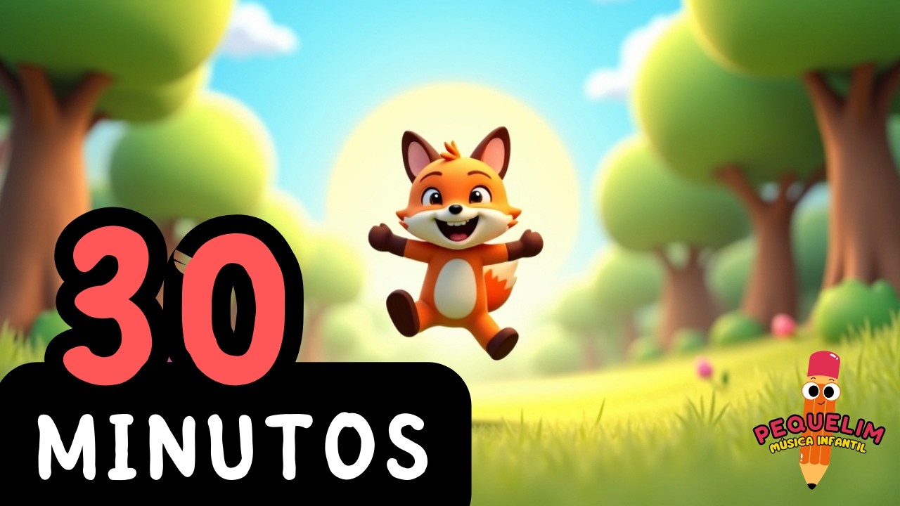 Música infantil del Zorrito Cola Suave 🦊 | Canción para niños “foxy foxy”