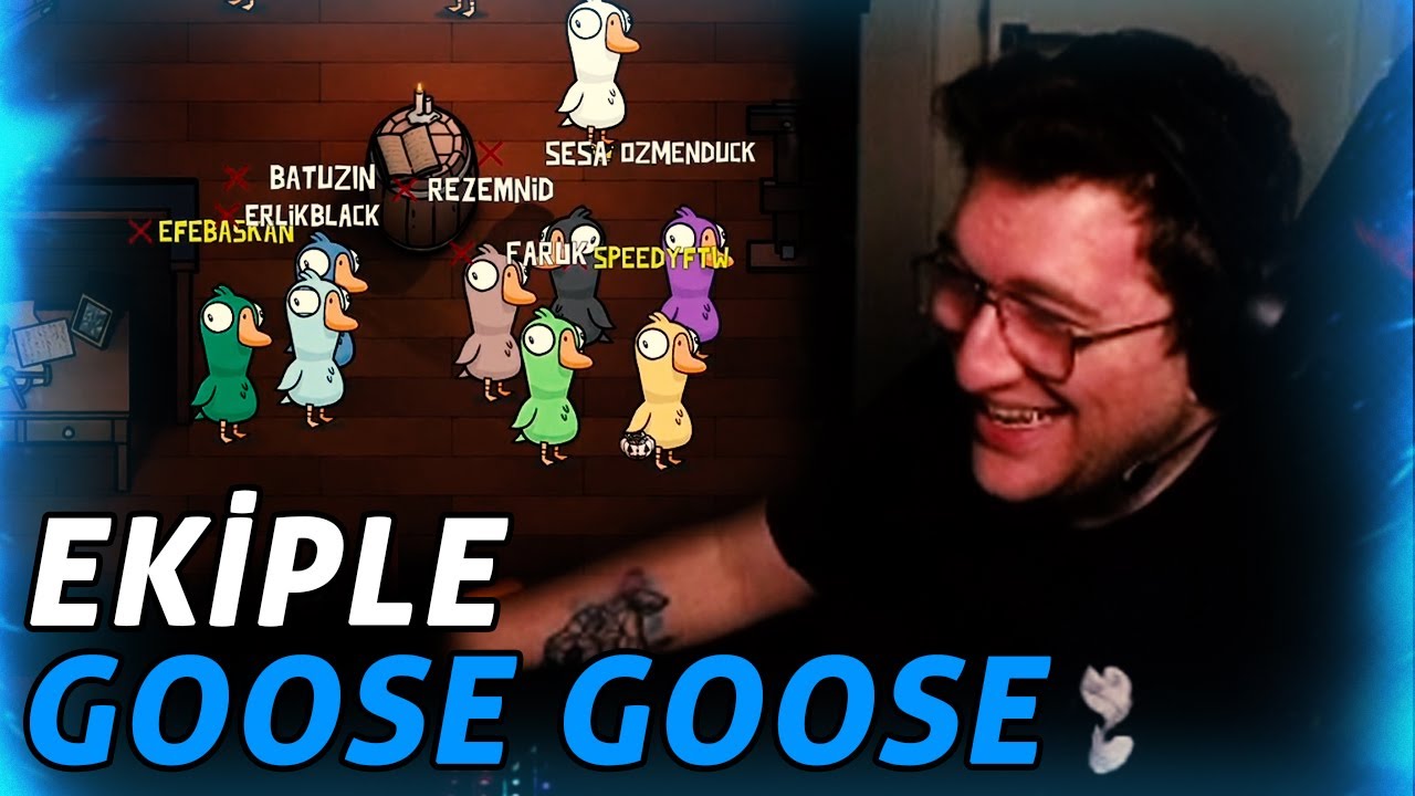 YALANA DOYACAKSINIZ! EKİPLE GOOSE GOOSE DUCK |  EFE UYGAÇ OYUNDA