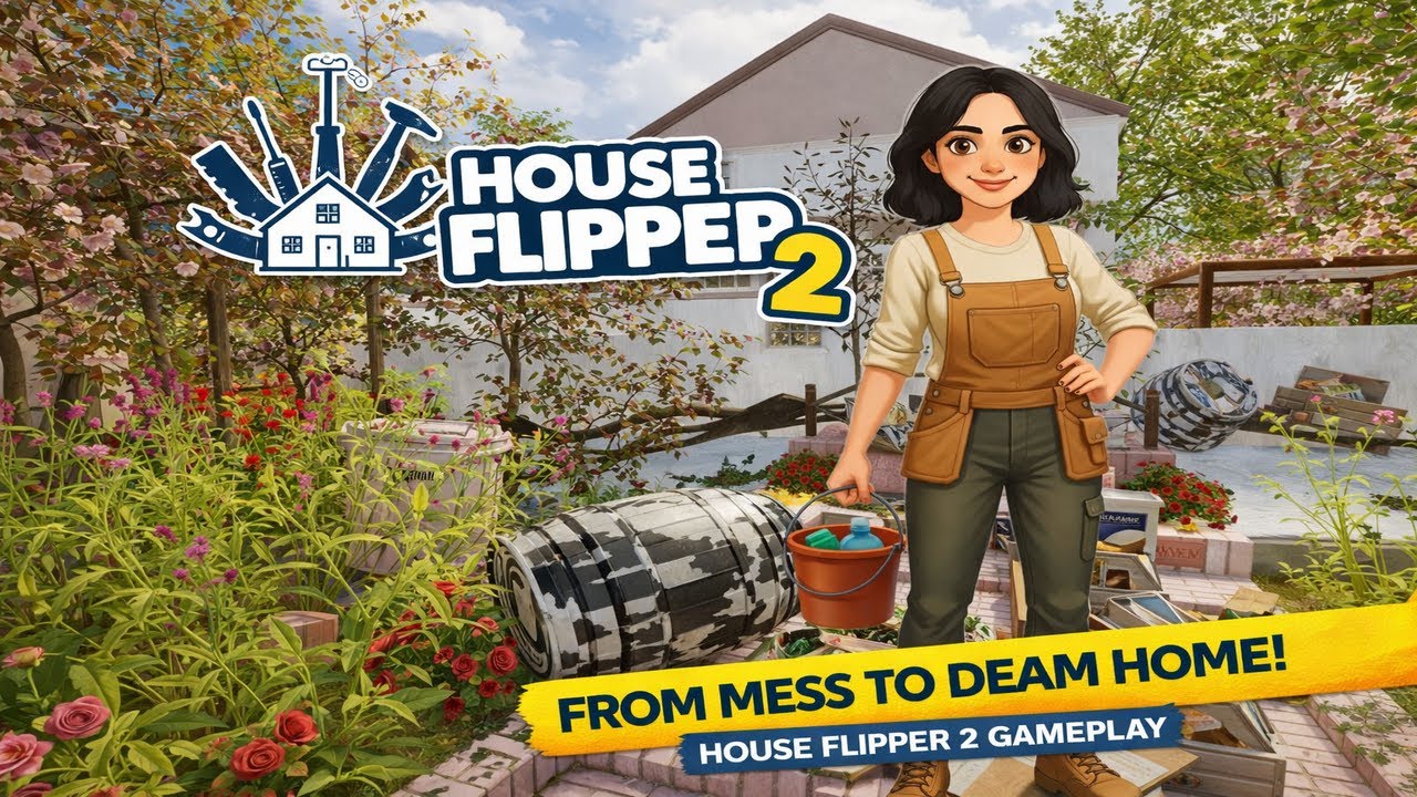 Cleaning & Renovating a Broken House | House Flipper 2