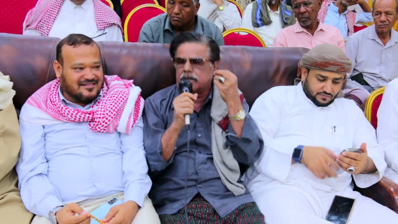 مداخله الاستاذ احمد الحامد  في ندوة  «معًا لتحقيق الحكم الذاتي لحضرموت» المنعقدة بسيئون