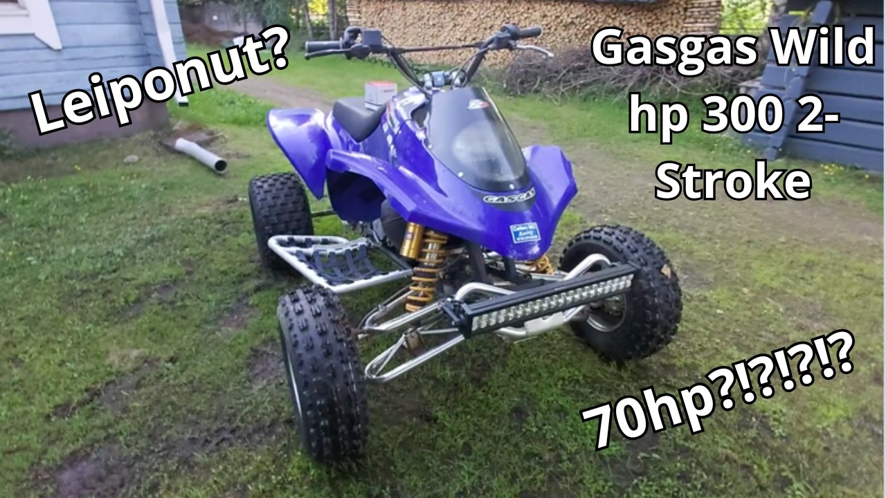 Ostin maailman harvinaisimman mönkijän Gasgas Wild Hp 300 2-tahti