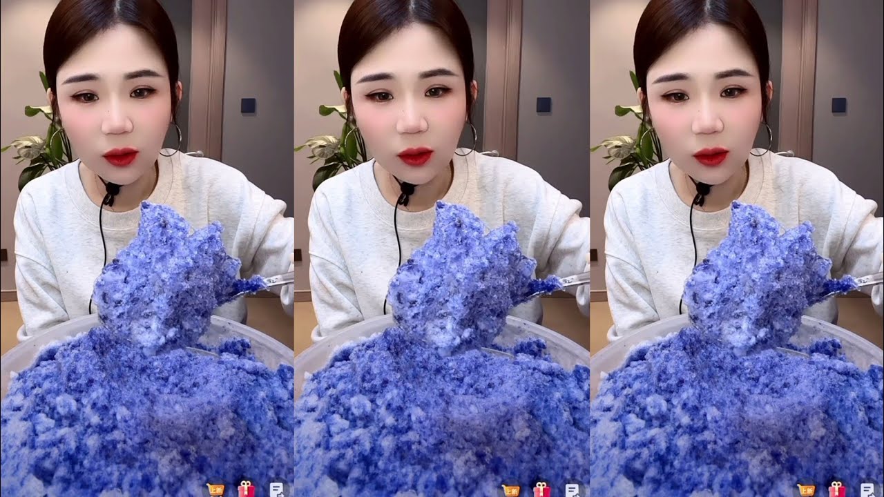 ASMR SHAVED ICE EATING YY