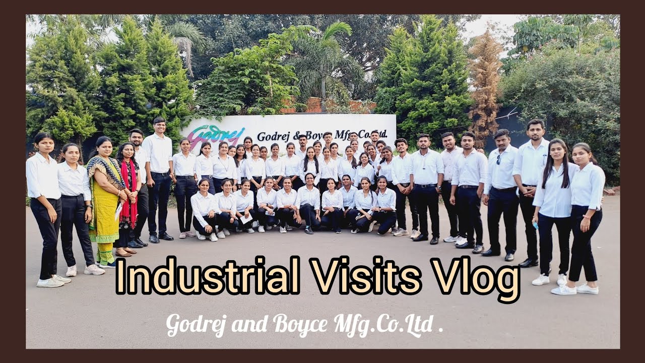 Industrial Visits Vlog @godrej and boyce Mfg.Co.Ltd. #vlog #foryoupage #pune #godrej