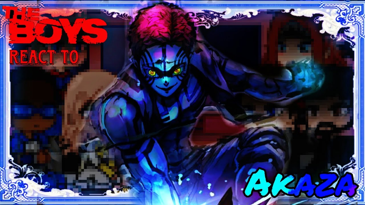 The Boys react to Akaza || Infinity Castle Arc (Akaza's backstory ✓) || KNY || GachaPuppies