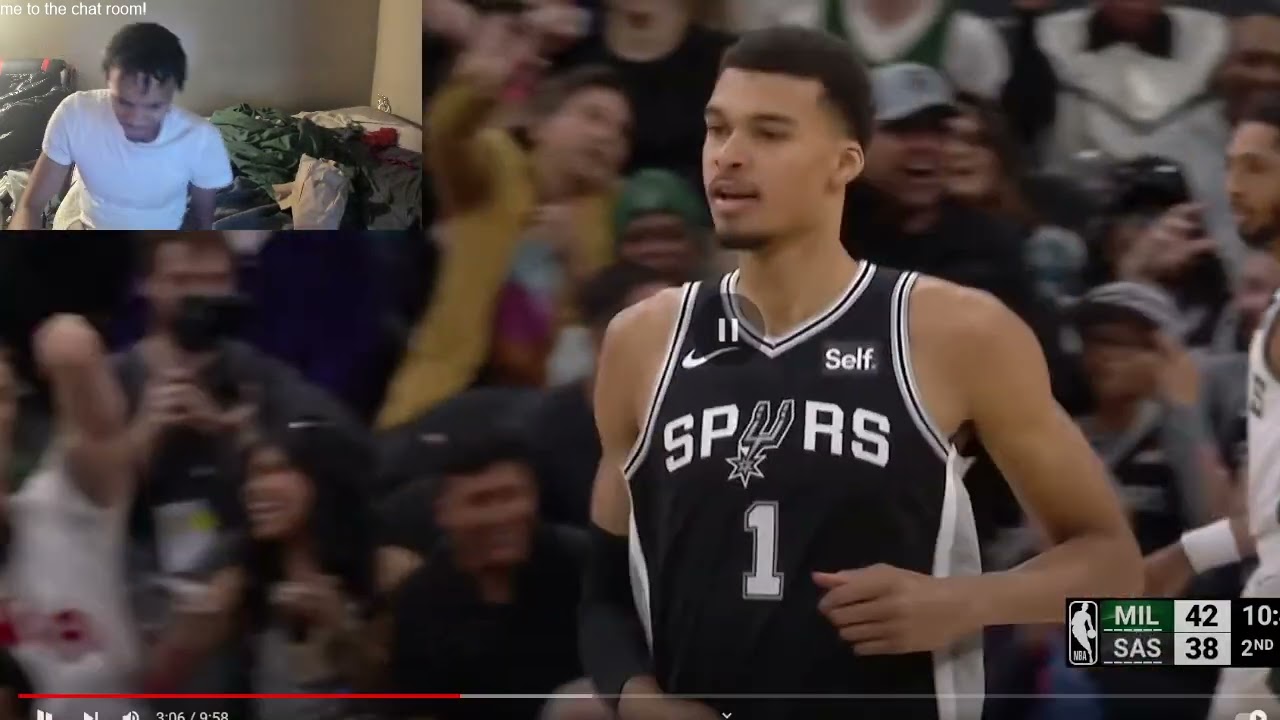 Wemby & Giannis Go At it  ! Bucks Vs Spurs REACTION
