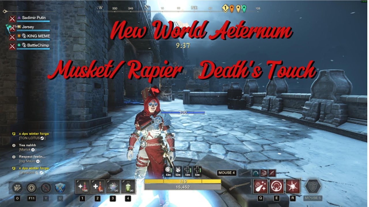 Musket/Rapier-Death's Touch | New World Aeternum