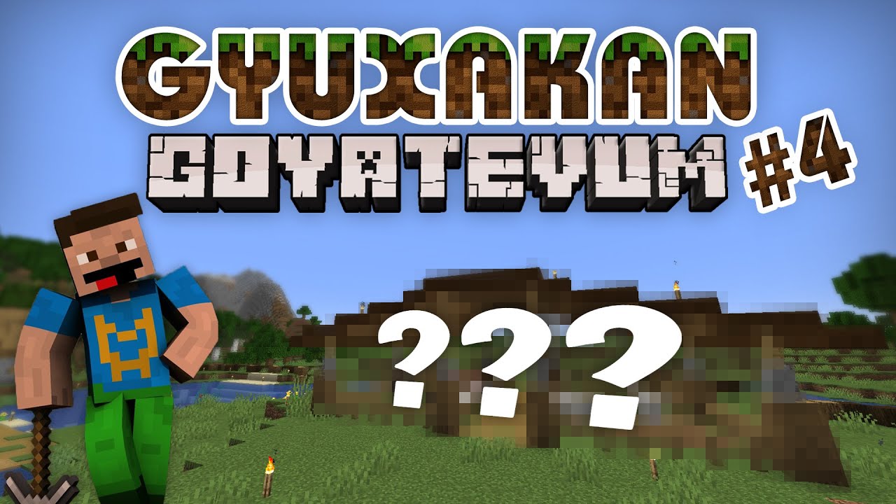 MINECRAFT VANILLA ԳՅՈՒՂԱԿԱՆ Goyatevum | #4 | ԲՈՄԲ ՖԵՐՄԱ!!! 🔥