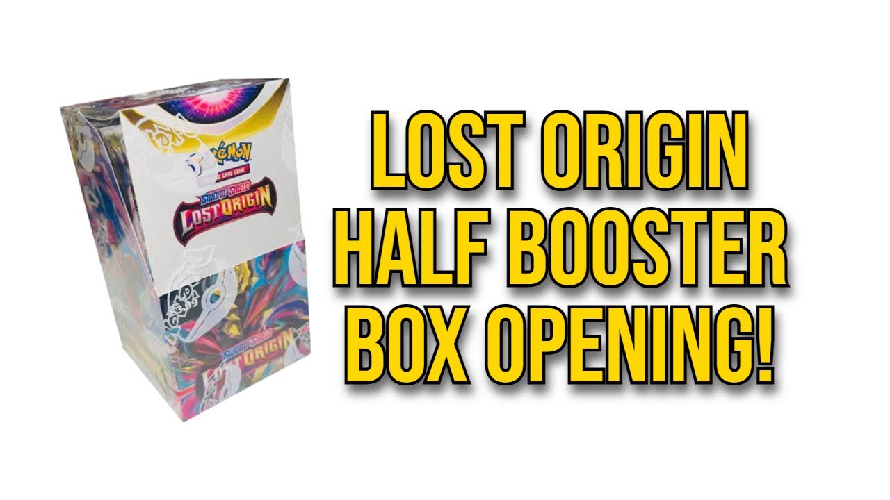 Pok&eacute;mon Lost Origin Half Booster Box Unboxing: UK-Exclusive 18 Pack Opening!